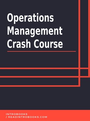 cover image of Operations Management Crash Course